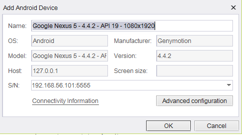 Connecting Emulator & Simulator 9