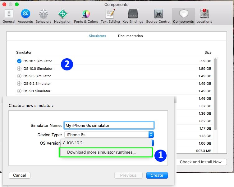 Connecting Emulator & Simulator 9