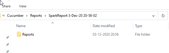 Report folder