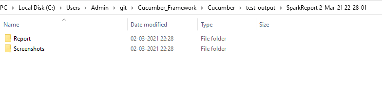 Report Folder