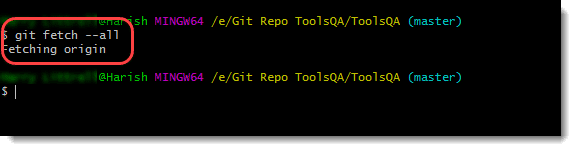 git fetch all