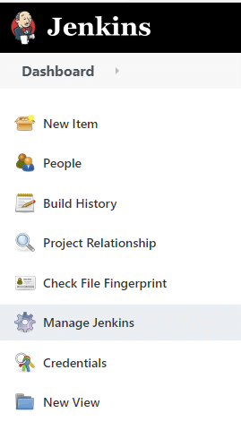 Manage Jenkins Section