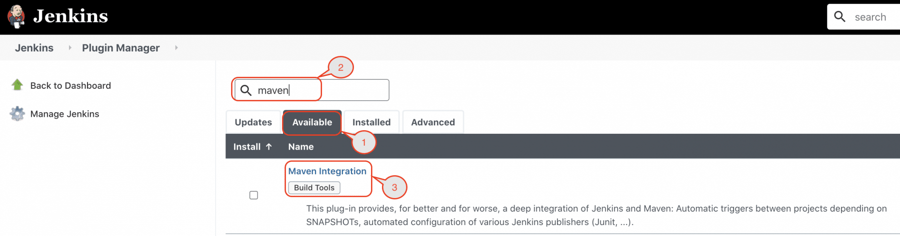 maven plugin in jenkins