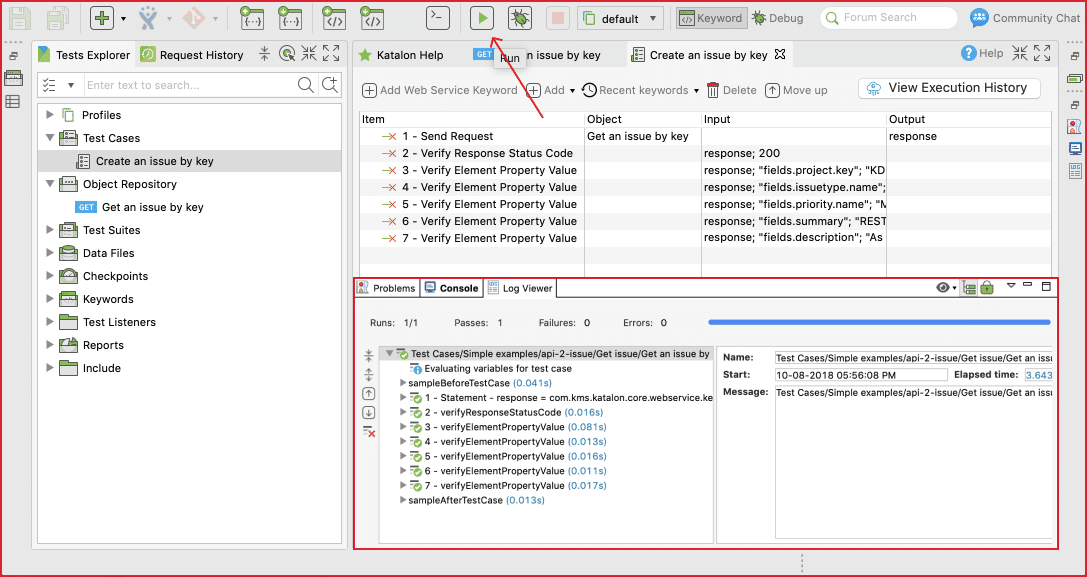 API Testing Tutorial View verifications