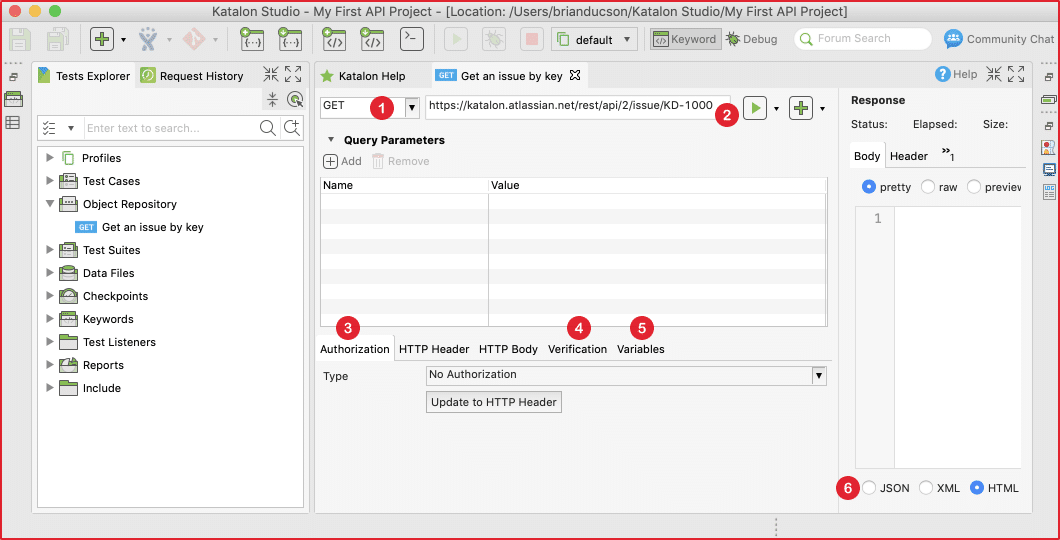 API Testing Tutorial RESTful test