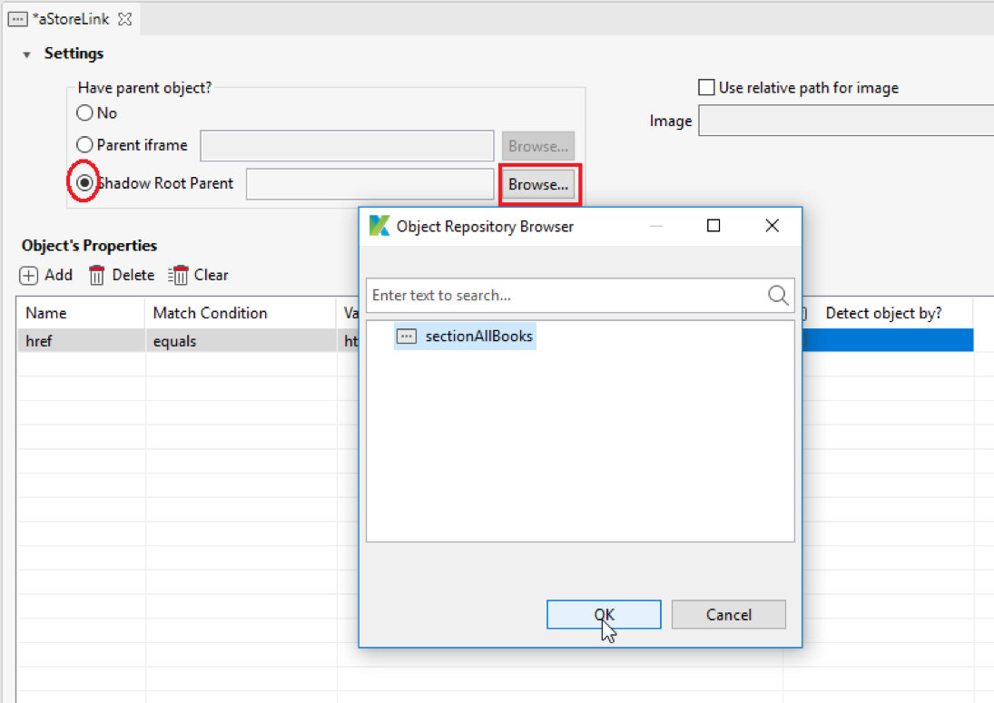 shadow DOM elements - root parent