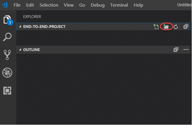 Folder in Visual Studio