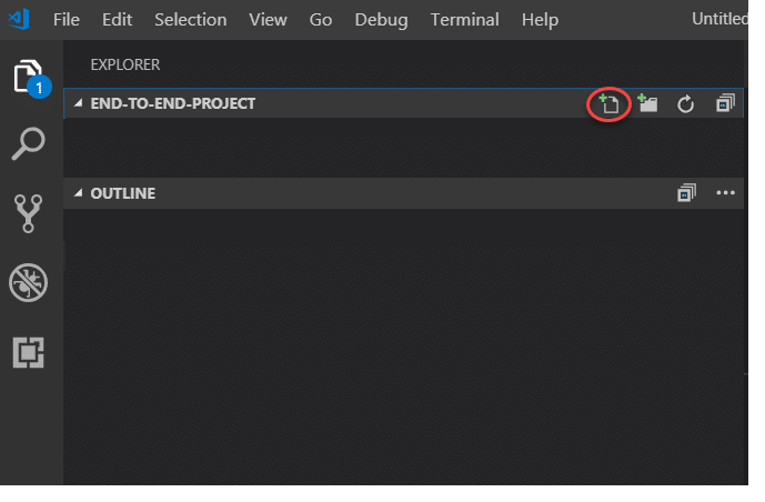 File in Visual Studio