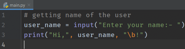 Python Input Function with passing Argument