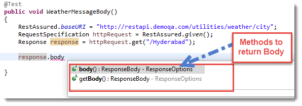 Read Json Response Body using Rest-Assured