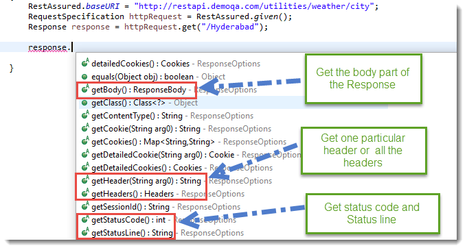 Validate Response Status using Rest Assured