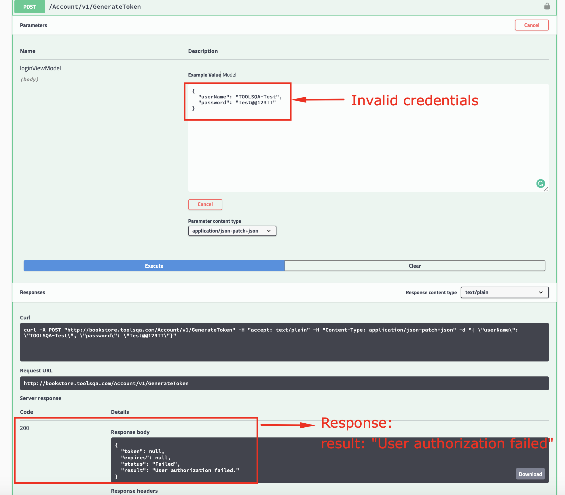 Separation of Test Layer - Parameters