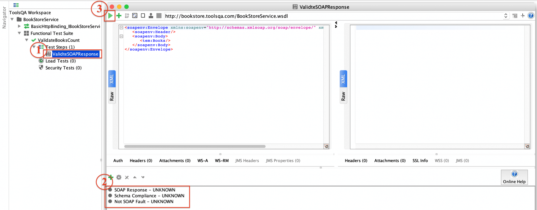 SoapUI Displaying Test Step details