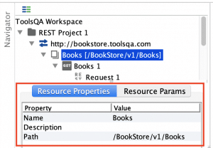 Resource default properties in SoapUI