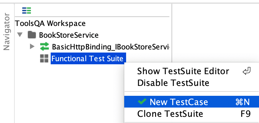 SoapUI Adding a new TestCase in SoapUI