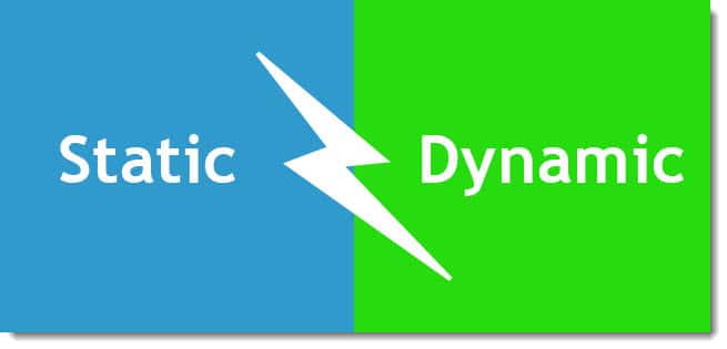 static testing and dynamic testing