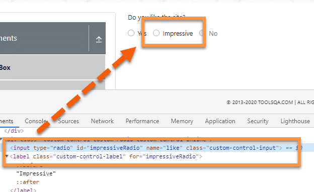 Radio Buttons validations using Selenium WebDriver