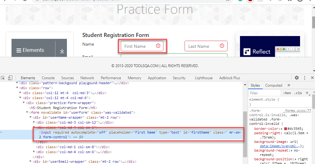 find an element in Selenium by tagName