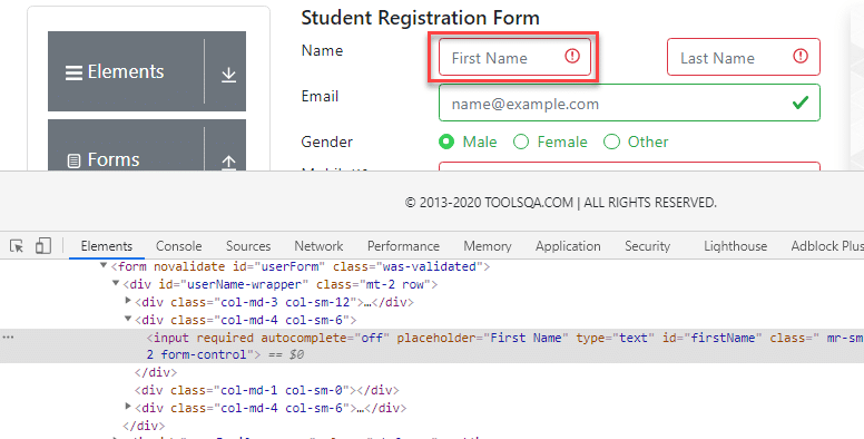 find an element in Selenium by CSS selector